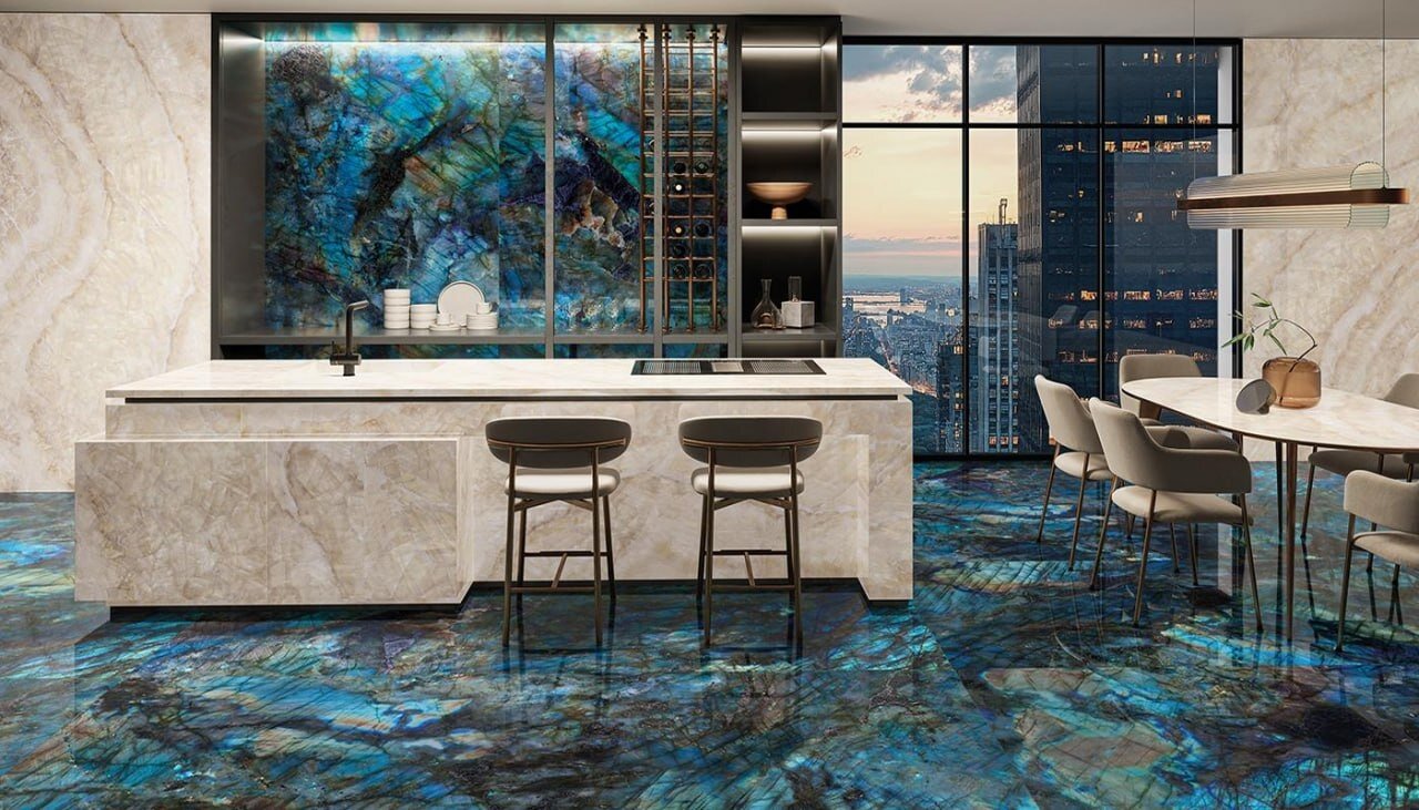 Tele Di Marmo Lumia Labradorite Full Lapp Rett